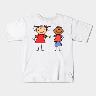 Happy kids 3 Kids T-Shirt